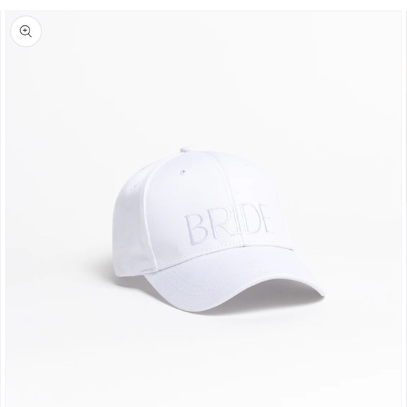 BRIDE Embroidered Baseball Hat - White - Picture 3 of 4